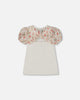 Floral Sleeve Tee