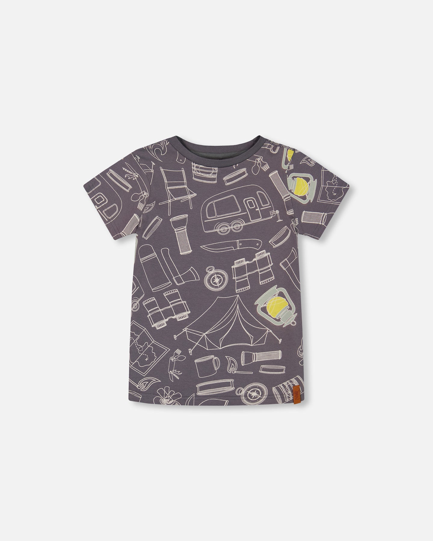 Charcoal Camping Tee
