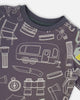 Charcoal Camping Tee