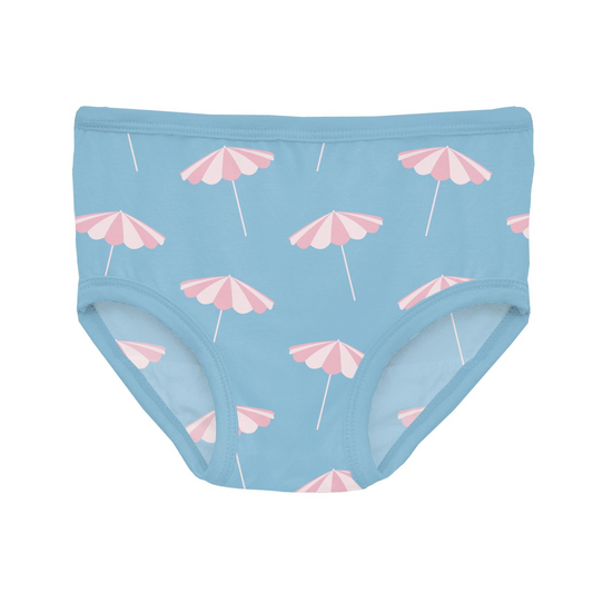 Blue Beach Umbrellas Underwear
