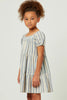 Stripe Square Neck Dress