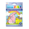 Packaging of Undercover Art hidden pattern coloring activity book with a rabbit and duck design.