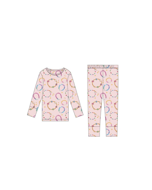 Gemma Beaded Bracelet Print Pajamas