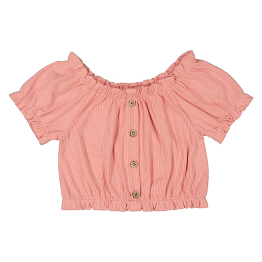 Melon Scrunchie Top