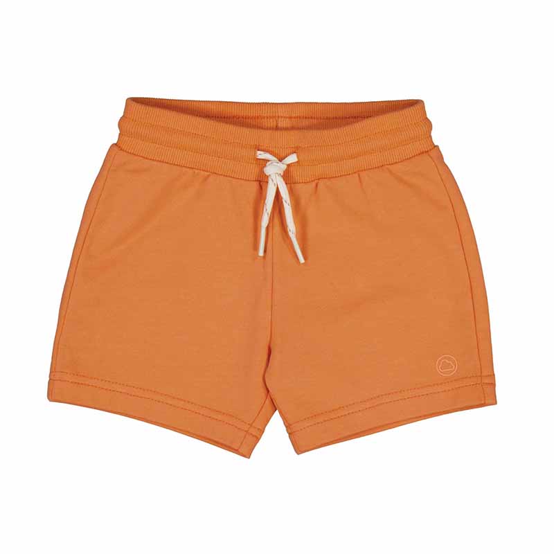 Orange Knit Shorts