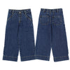 Wide Leg Denim Jeans
