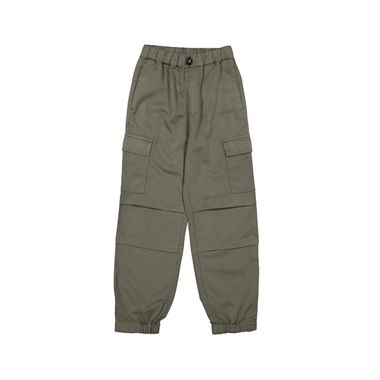 Olive Green Parachute Pants