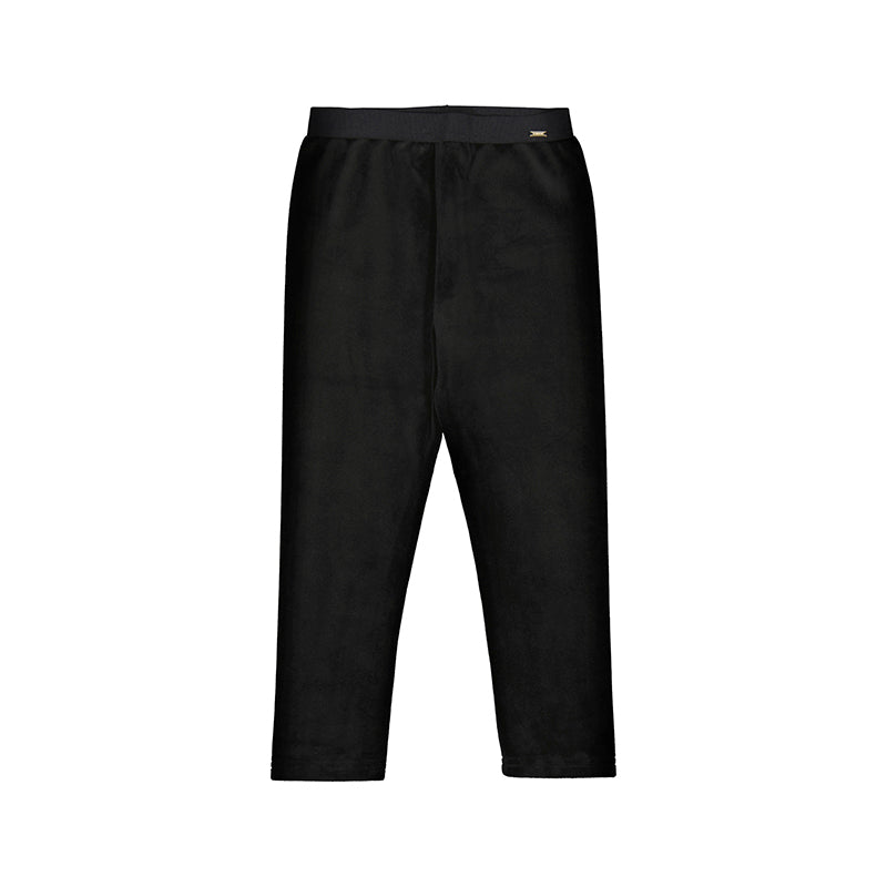 Black Velour Leggings