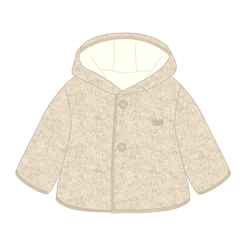 Oat Hooded Knit Jacket