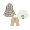 Striped Fox 3pc Set