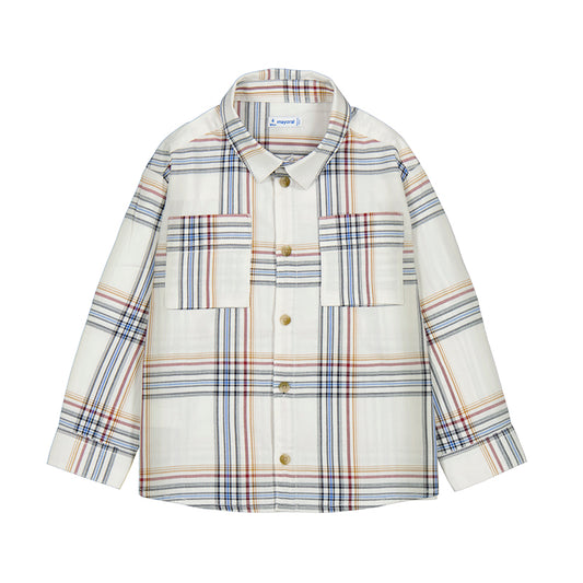 Primary Plaid Shirt