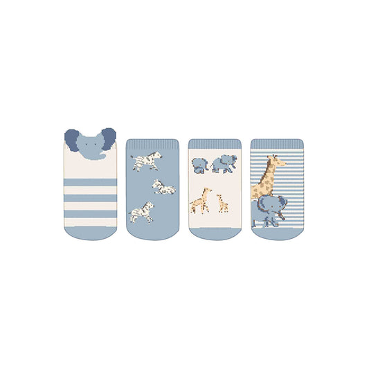Blue Elephant Sock Set