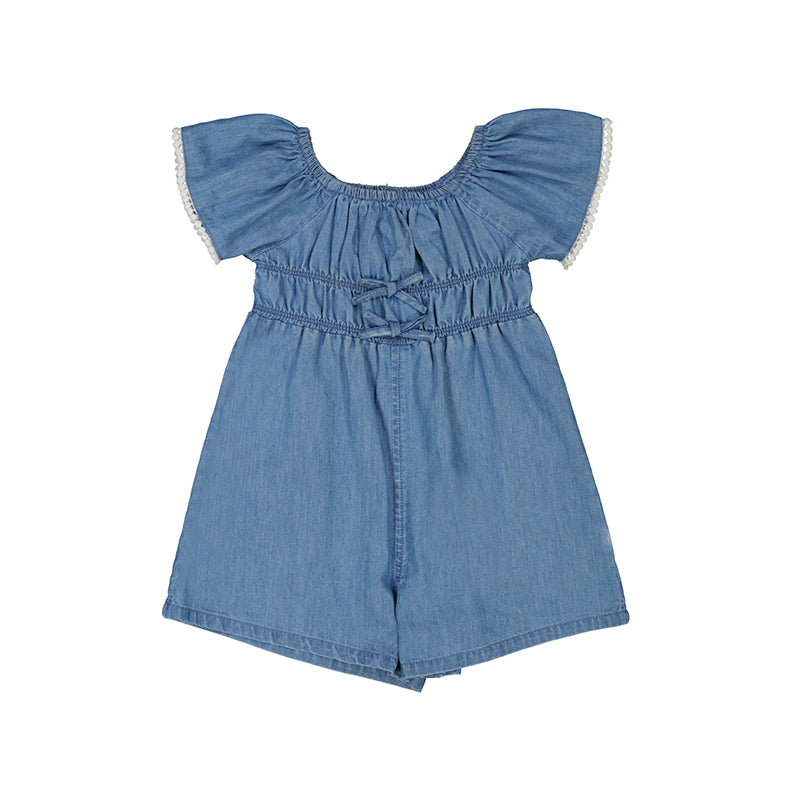 Chambray Romper