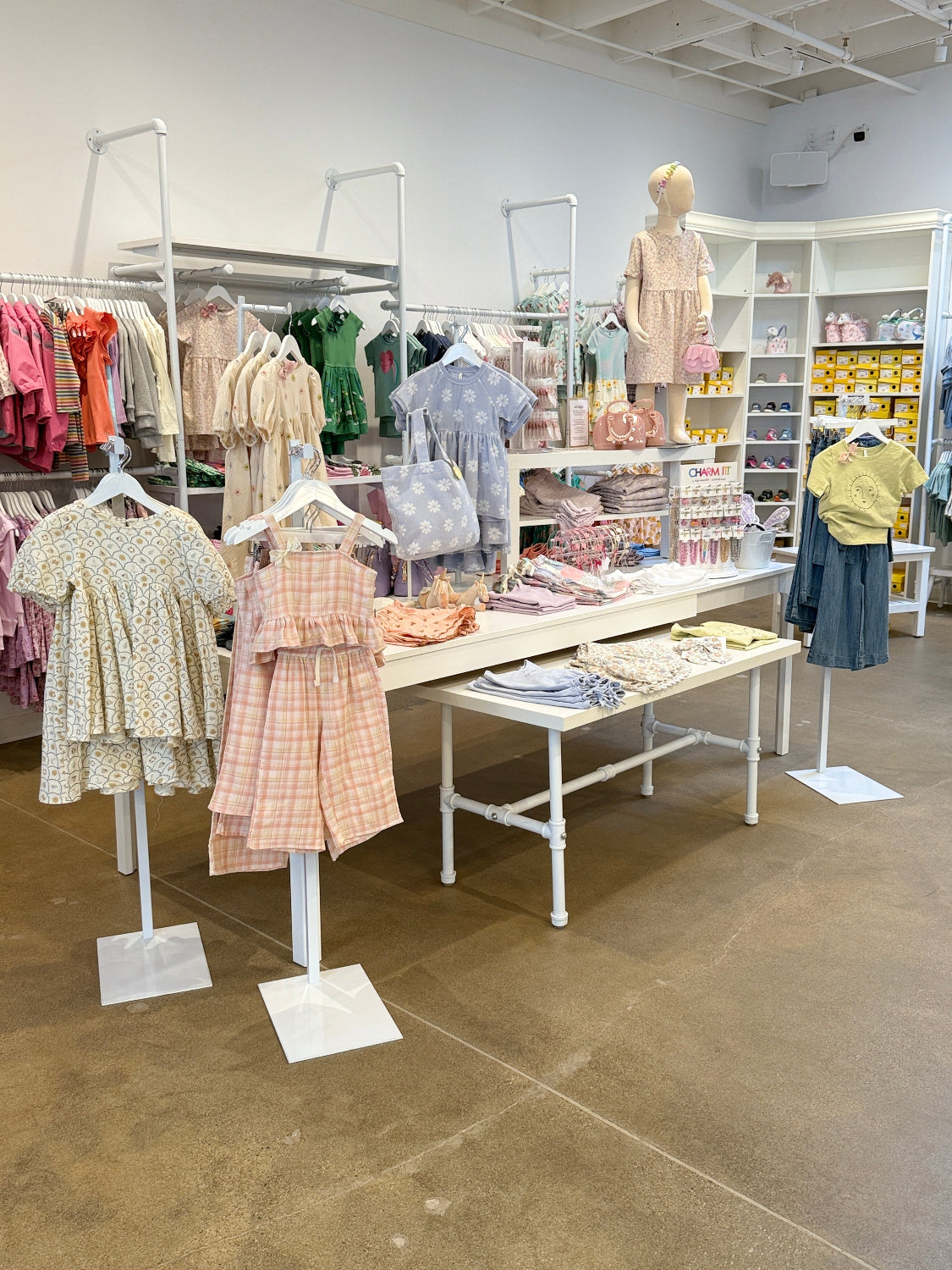 Girls Department Display Table
