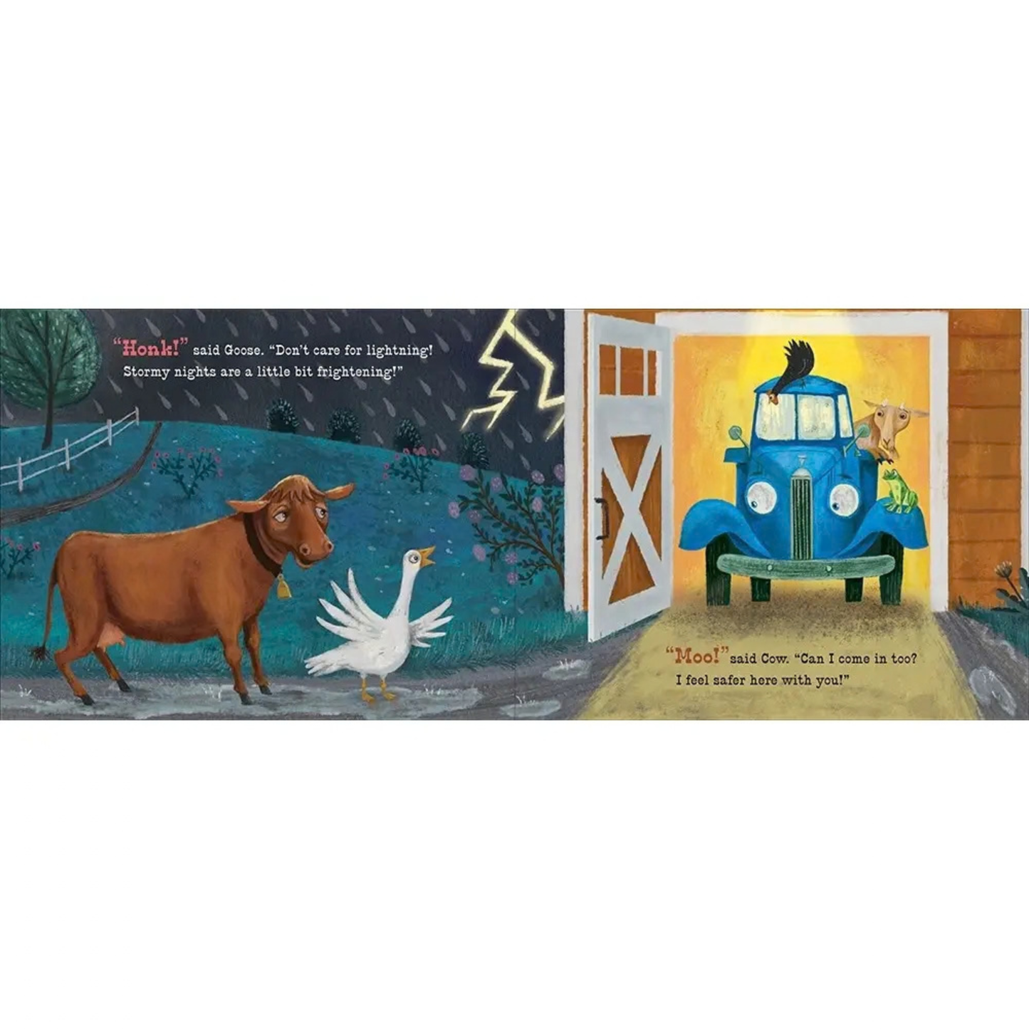 Cozy bedtime adventure with Little Blue Truck
