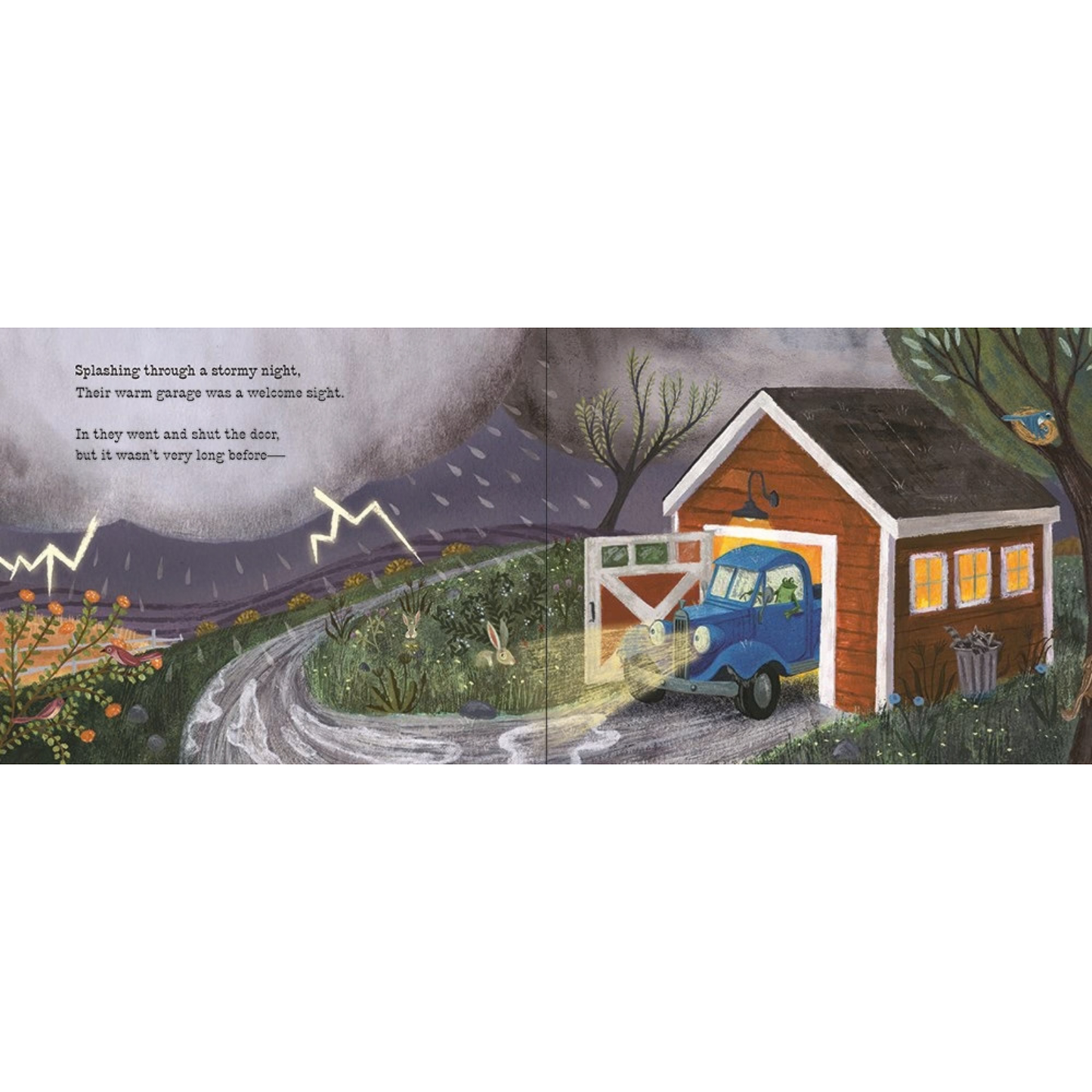 Cozy bedtime adventure with Little Blue Truck