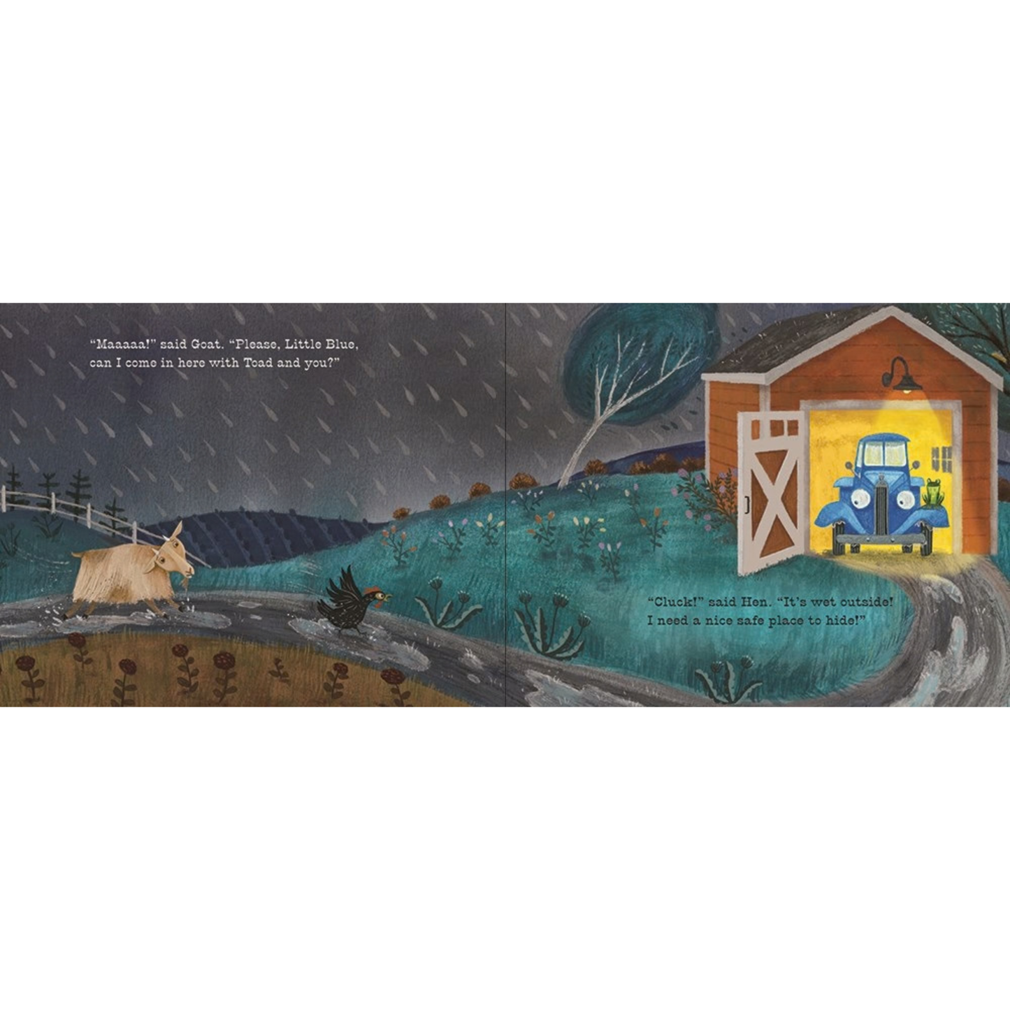 Cozy bedtime adventure with Little Blue Truck