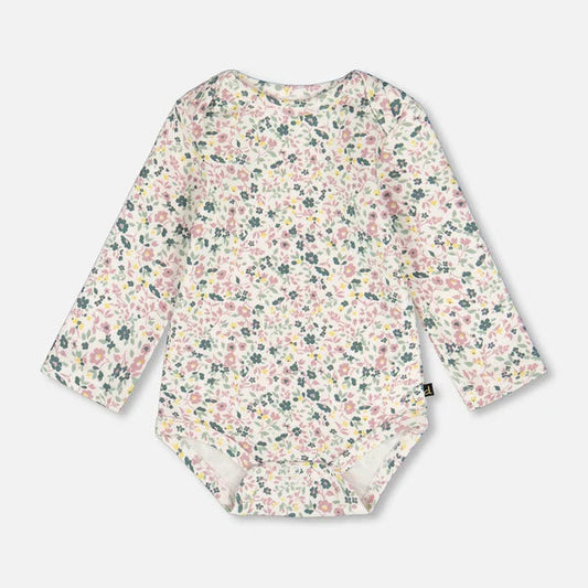 Lavender Flowers Bodysuit