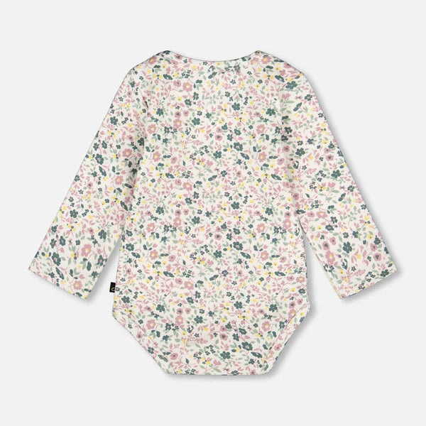 Lavender Flowers Bodysuit