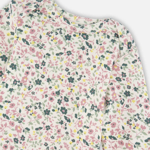 Lavender Flowers Bodysuit