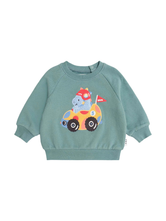 Green Racer Dino Sweatshirt