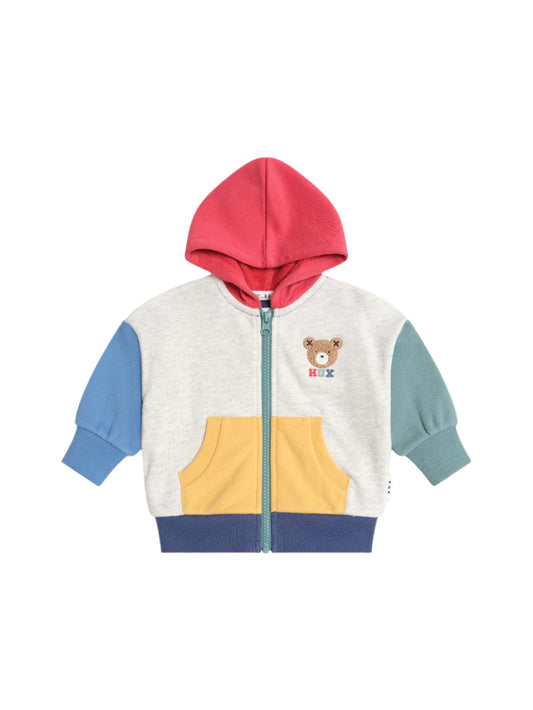 Colorblock Zip Hoodie
