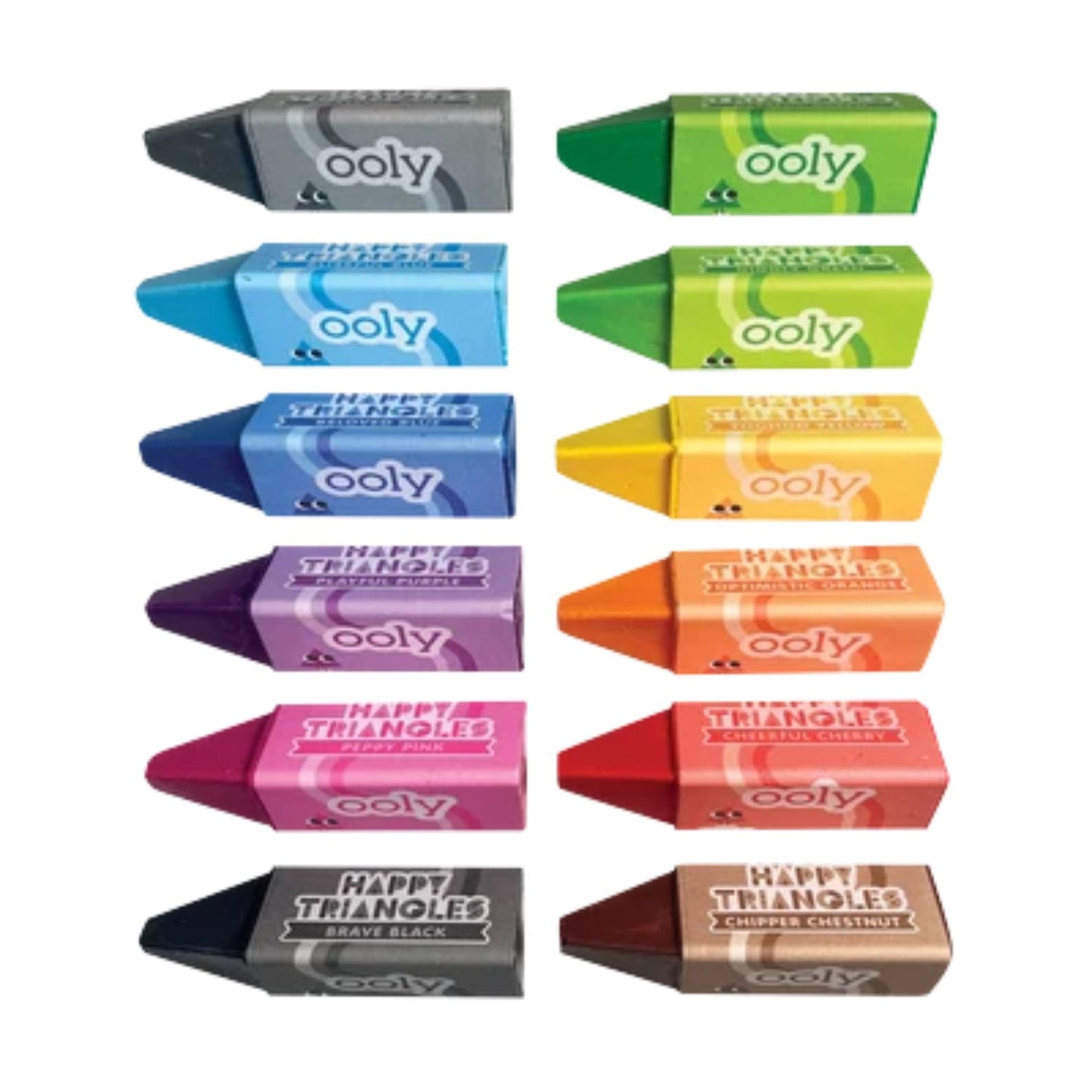 Jumbo triangular crayons for little artists
