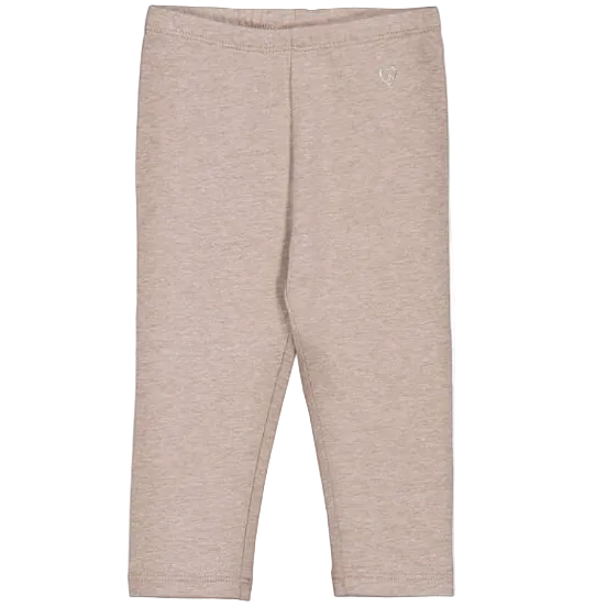 Light brown leggings for baby girls
