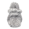 Zutano Heather Gray Furry Gripper Baby Booties