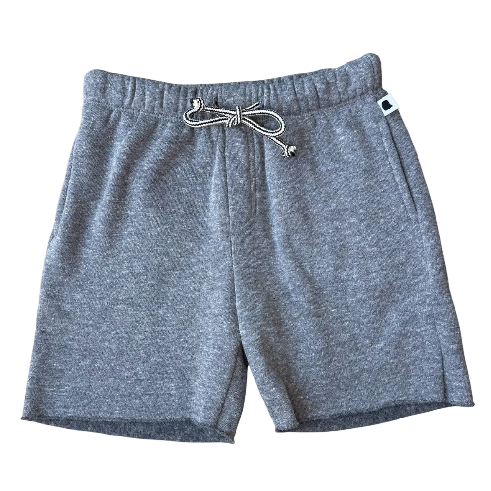Heather Raw Edge Shorts