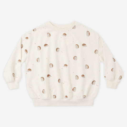 Relaxed Sweatshirt Hedgehog