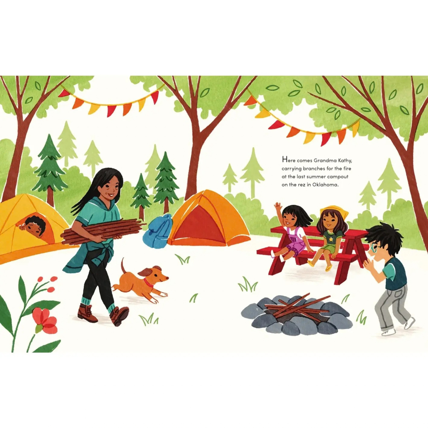 Joyful celebration of grandmothers and family love