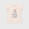 Peachy t-shirt with cowboy boot graphic and 'Howdy!' text 