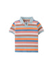 Multi Stripe Rib Polo