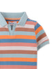 Multi Stripe Rib Polo