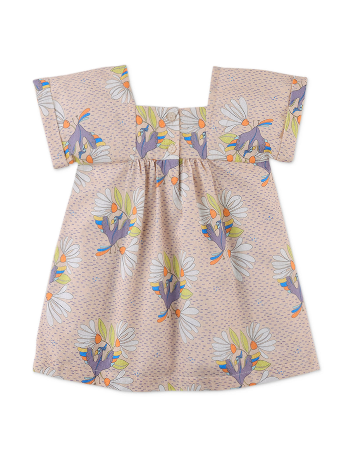 Bird Print Amari Dress