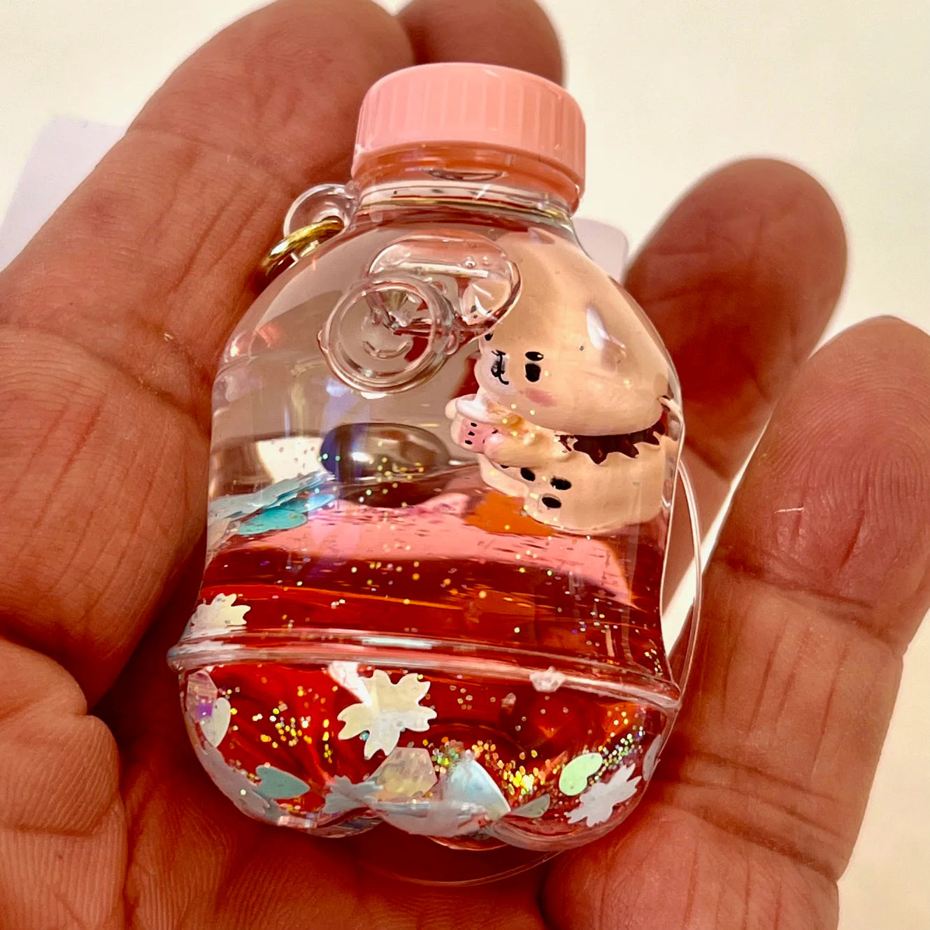 Bears with Bottles Floaty Key Charm