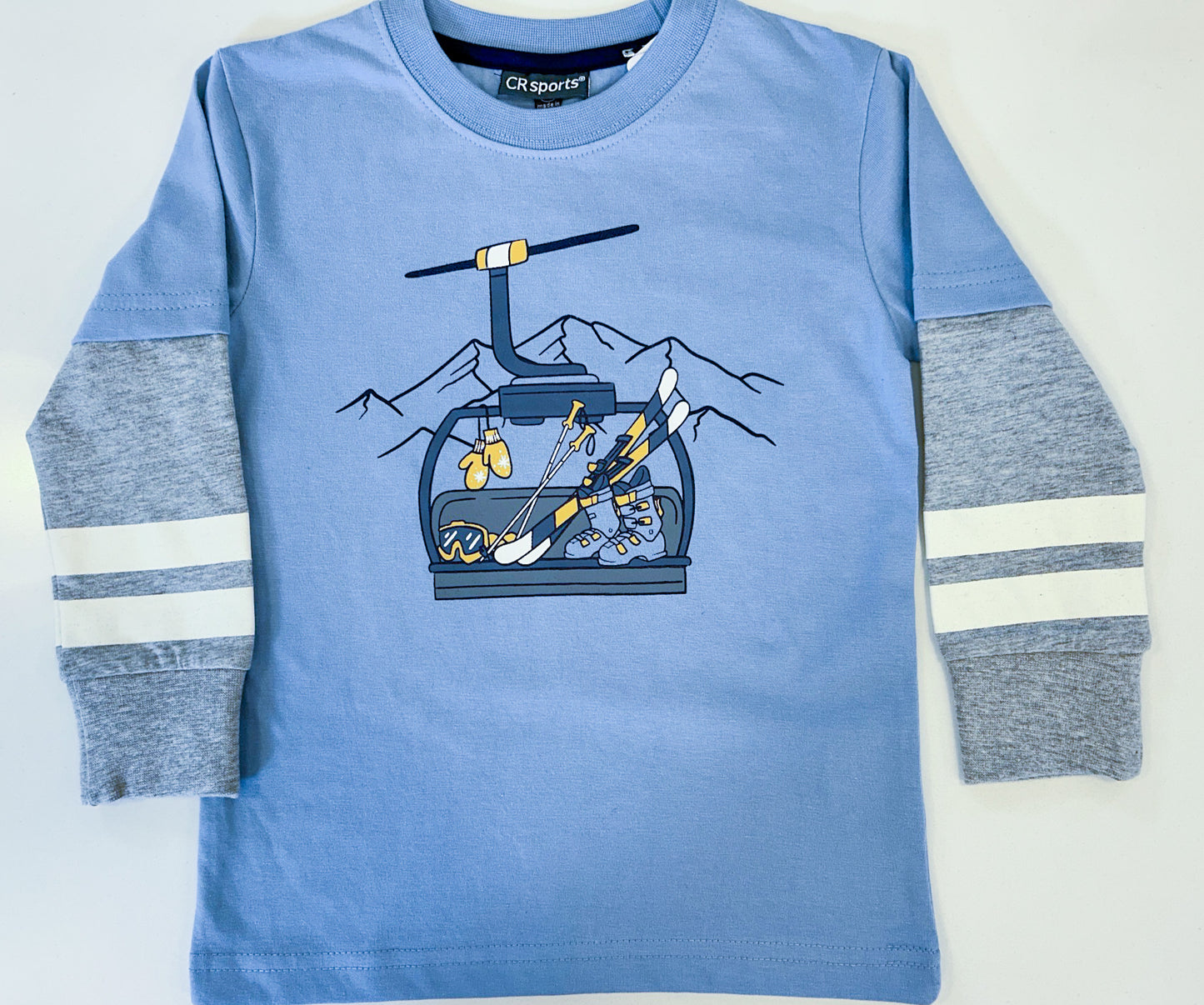 Blue Ski Lift Top