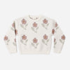 Ivory Flower Aspen Sweater