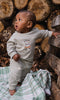 Tan Striped Teddy Bear Set