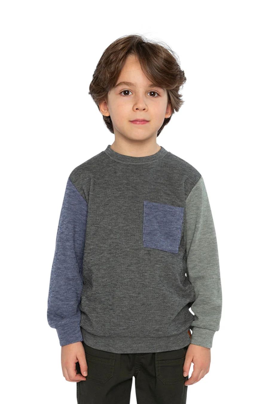 Beluga Chest Pocket Top