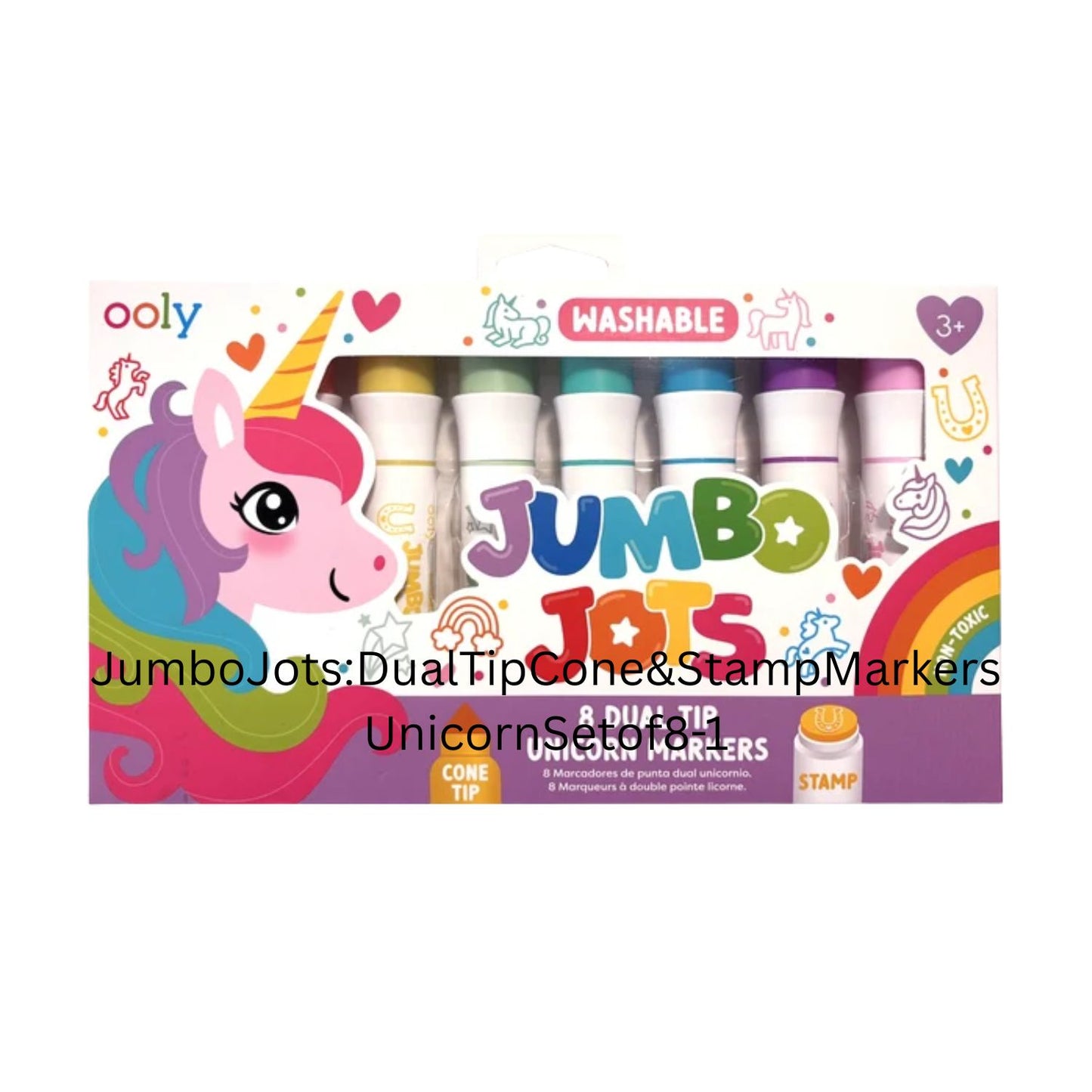 Unicorn stamp markers for magical creativity