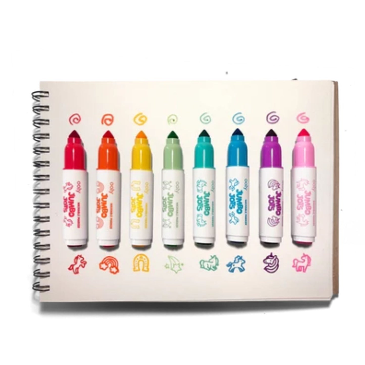 Unicorn stamp markers for magical creativity