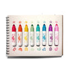 Unicorn stamp markers for magical creativity