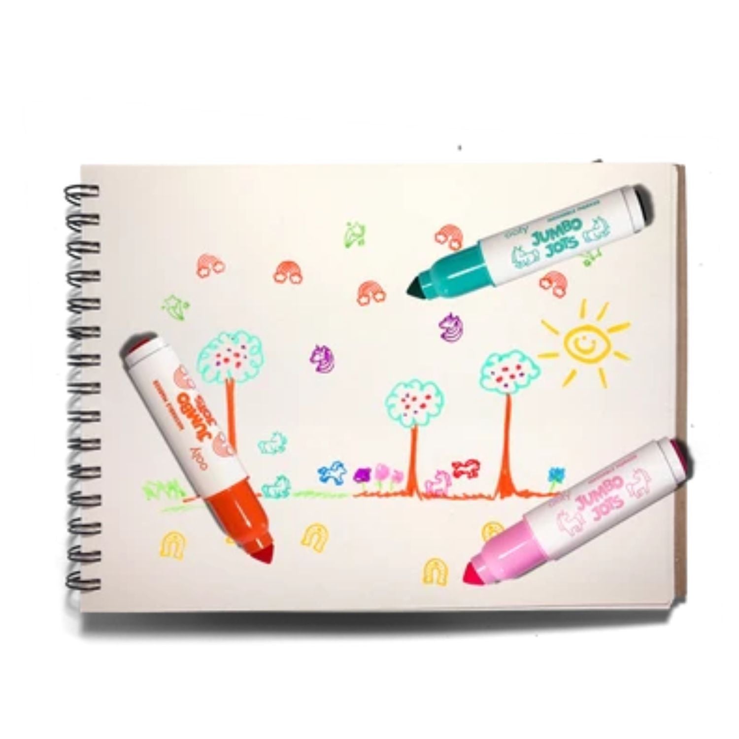 Unicorn stamp markers for magical creativity