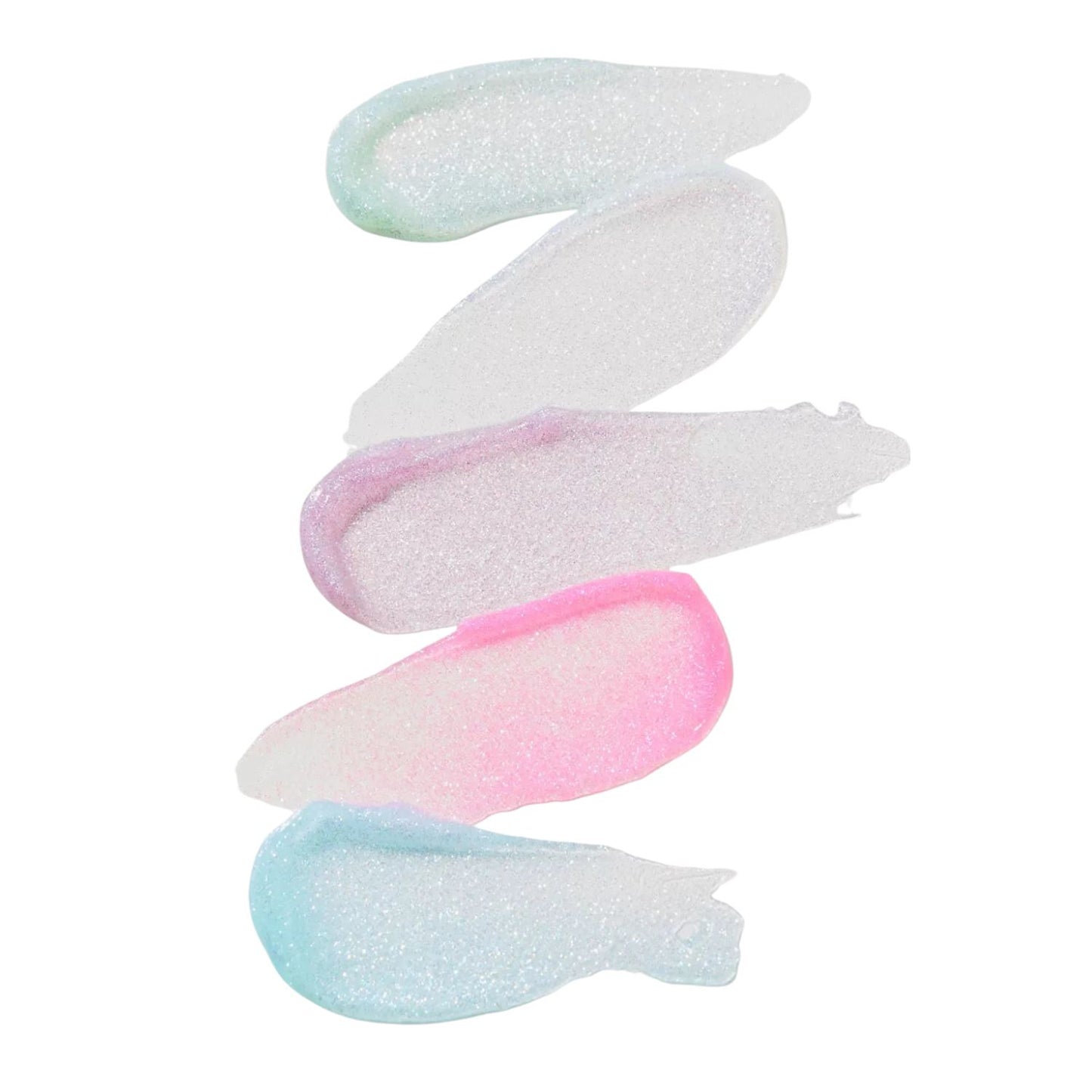 Iridescent pink roll-on shimmer for face and body