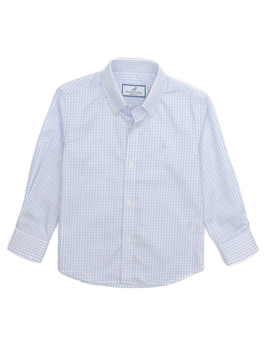 Cloud Check Dress Shirt