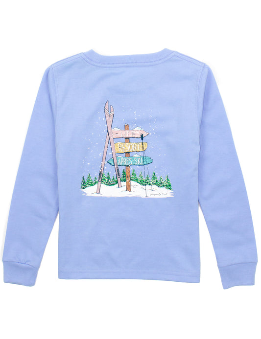 Ski Directions Long Sleeve Tee