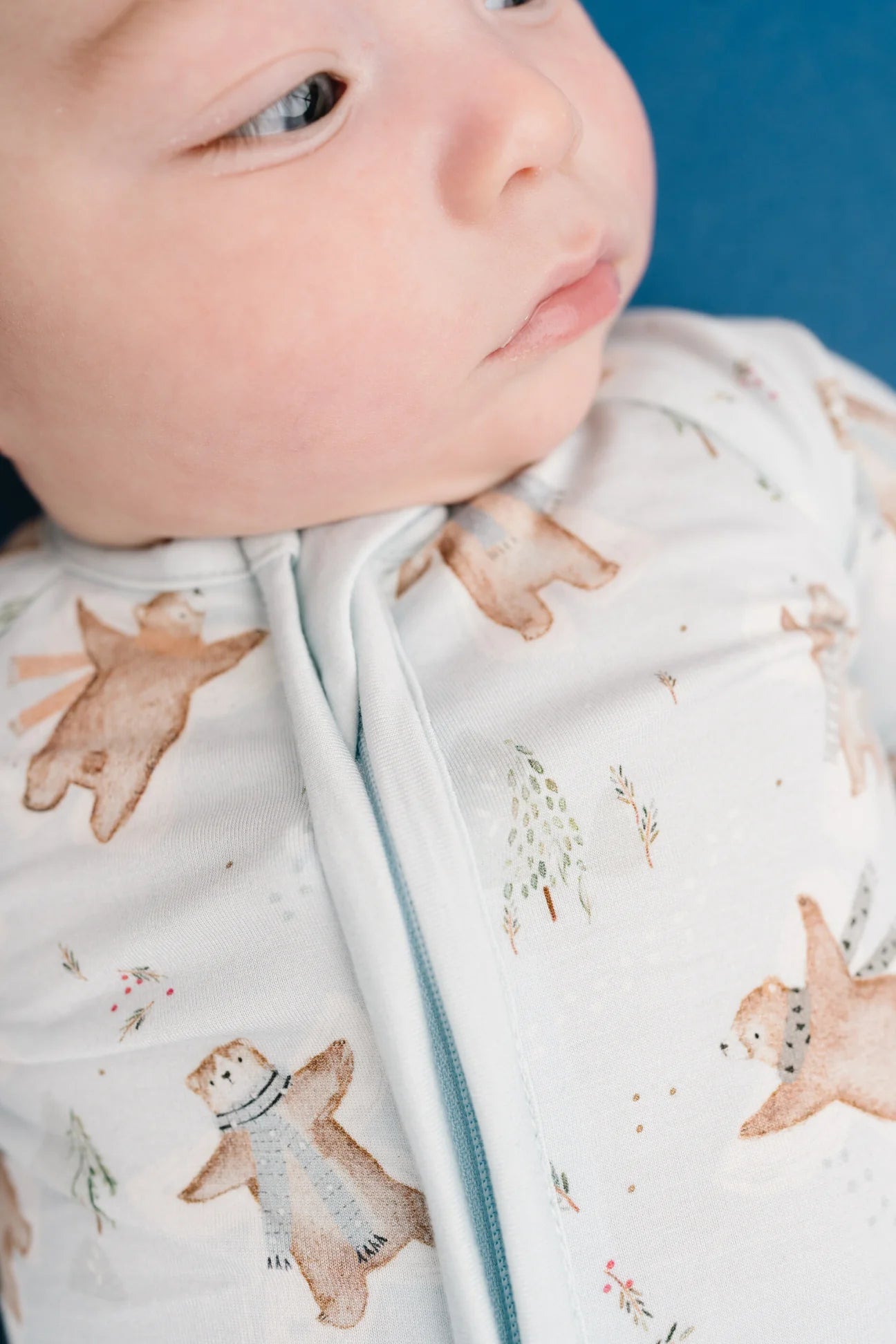 Beary Snow Day Flip Romper