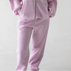 Person wearing a pink sweatpants